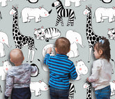Funny Animals Drawing Wallpaper